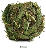 CAMITER 6pcs Timothy Grass Rabbit Chew Ball Small Animal Toys view 2