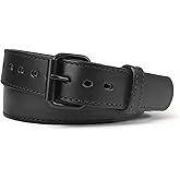 Daltech Force Tactical Black Steel Core Concealed Carry CCW Strong Leather Gun Belt - USA Made