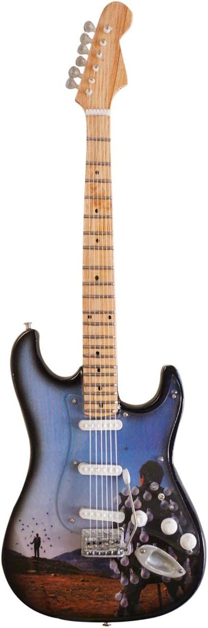 Miniature Guitar Replica - Pink Floyd ' Delicate sound of thunder ' Tribute