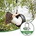 Tree Swing Hanging Straps Kit Holds 2200 lbs,Two 5ft Straps with Safer Heavy Duty Carabiner and Swivel Hook,Perfect for Hammocks & Most Swing Seats