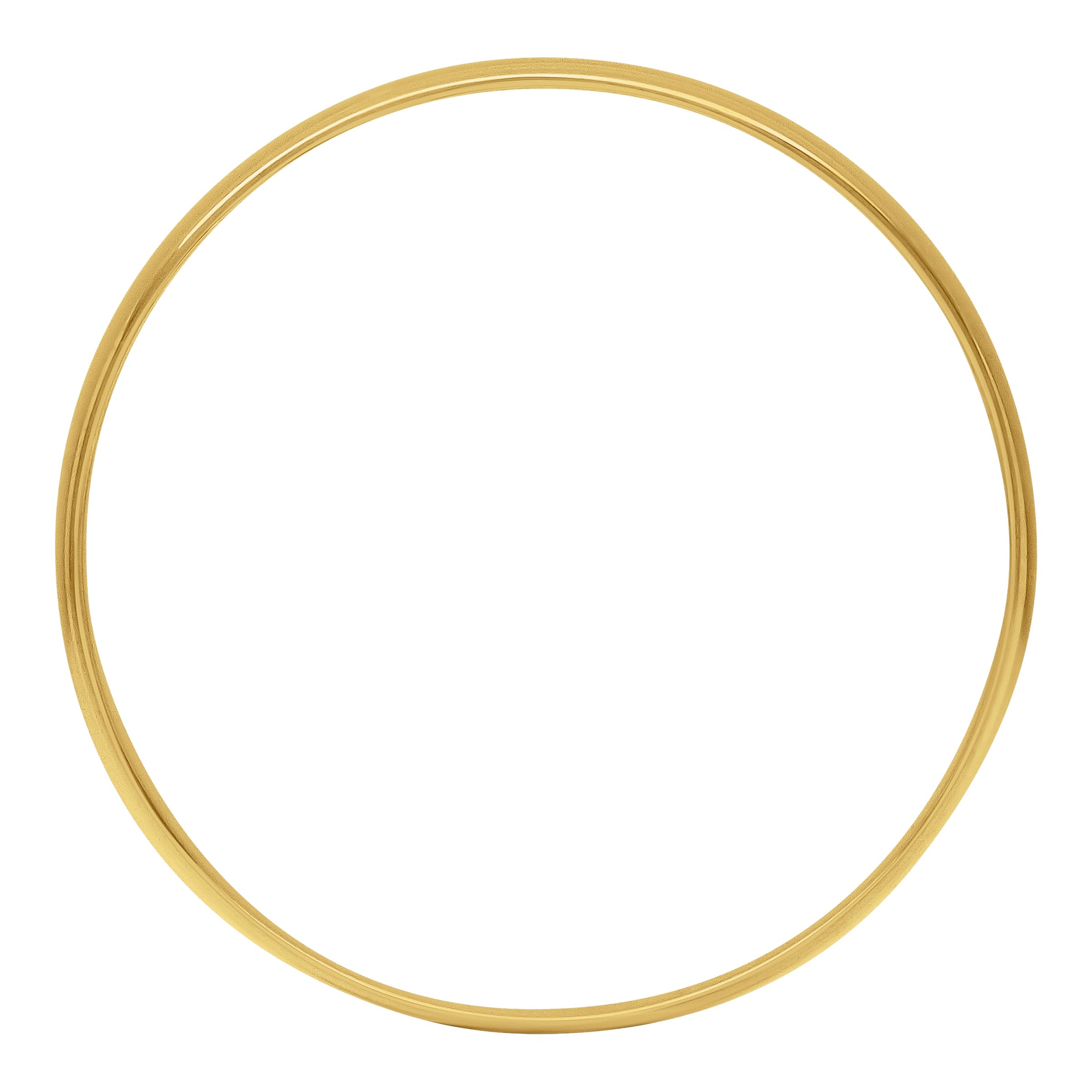 4MM Men's Gold Wedding Band - Lightweight Wedding Ring for Men; 10K or 14K Gold Jewelry in Yellow, White, or Rose Gold; Plain Mens Wedding Band; Classic Gold Rings for Men by Brilliant Expressions