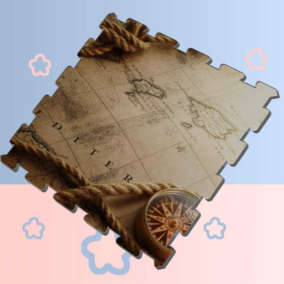 world map foam puzzle mat