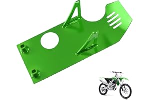 New Olym Aluminum Foot Start Engine Skid Plate for XR50 XR70 Lifan YX SSR110 125 Thumpstar Coolster Apollo Kymco GMX NXD Demonx TaoTaoDB17 50cc 70cc 90cc 110cc 125cc 140cc 150cc Pit Dirt Bike Green