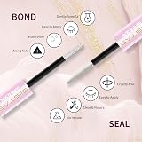SIISTAS Lash Bond Seal DIY Cluster Eyelash Glue Extensions Strong Hold view 4