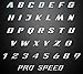 Boat Numbers and Letters Modern Black Emblem Boat Registration Numbers Boat Lettering 3