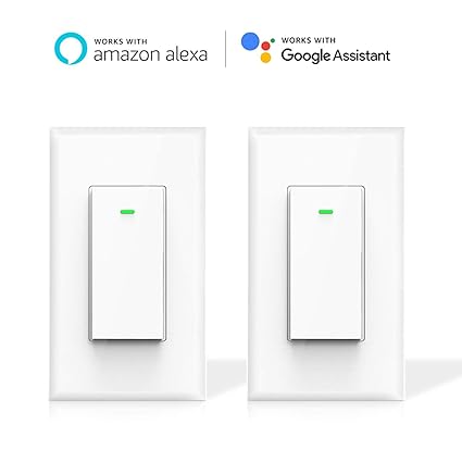 smart light switch maxcio wifi smart switch compatible with alexa and google home remote