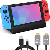 RuntoGOL TV Docking Station for Switch,Docking Station Support 4K HD Output,Replacement for Official Switch Dock with Type-C and Cable