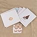 Coogam 3D Pop Up Christmas Cards, 4 Pack Blank Greeting Holiday Cards with Envelope New Year Handmade Gifts Xmas Galloping Reindeer Santa Bells Tree