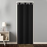 Joydeco Door Curtain for Closet Doors 78 Inches