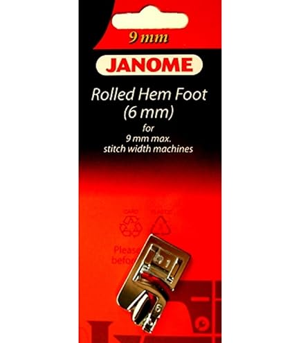 Amazon.com: Janome Gathering Foot #202096005 for 9mm Max Stitch
