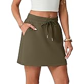 GRECERELLE 2026 Active Skirts for Women with Built-in Shorts and Pockets for Golf Tennis Hiking Workout Casual Skort
