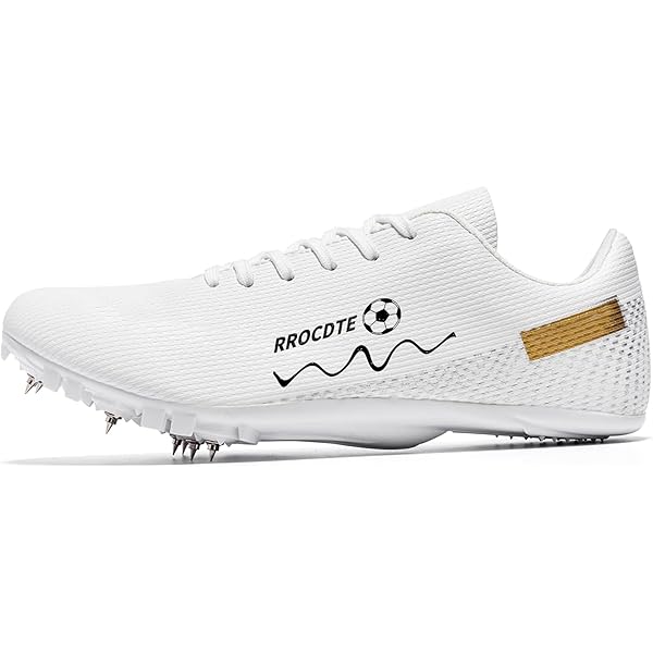 Track and Field Spike Shoes Unisex Running Sprint Shoes Comfortabele Non Slip Lace up Track and Field Schoenen Ademend Lichtgewicht Professionele sportschoenen,005,45EU