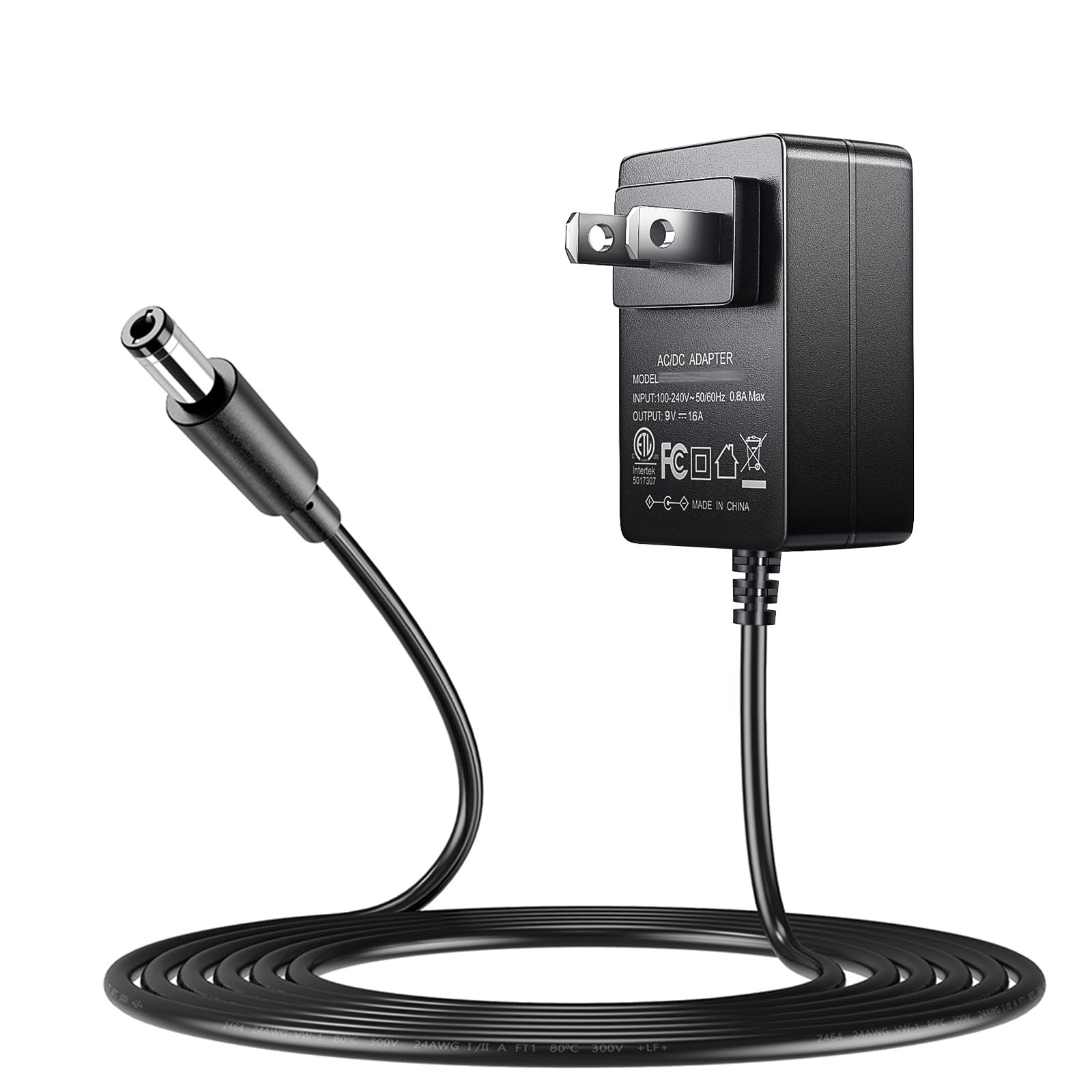Digipartspower AC/DC Adapter for Brother P-Touch PT-1280 Label Maker Charger Power Supply Cord