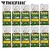 THKFISH Sabiki Fishing Rigs, #10-#20 Freshwater Saltwater Beach Fish Skin Sabiki Feather Bait Rigs 10 Pack