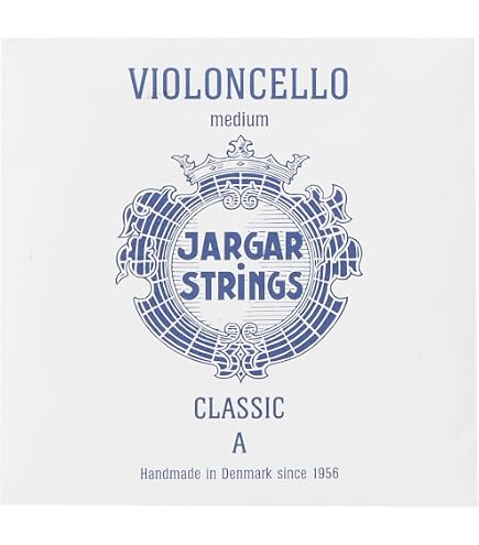 Amazon.com: Jargar Cello String Set, 4/4 Size - Medium : Musical