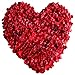 chuangxindaye 2016 PCS Dark Silk Rose Petals Wedding Flower Decoration Artificial Red Rose Flower Petals for Wedding Party Favors Decoration and Vase Home Decor Wedding Bridal Decoration