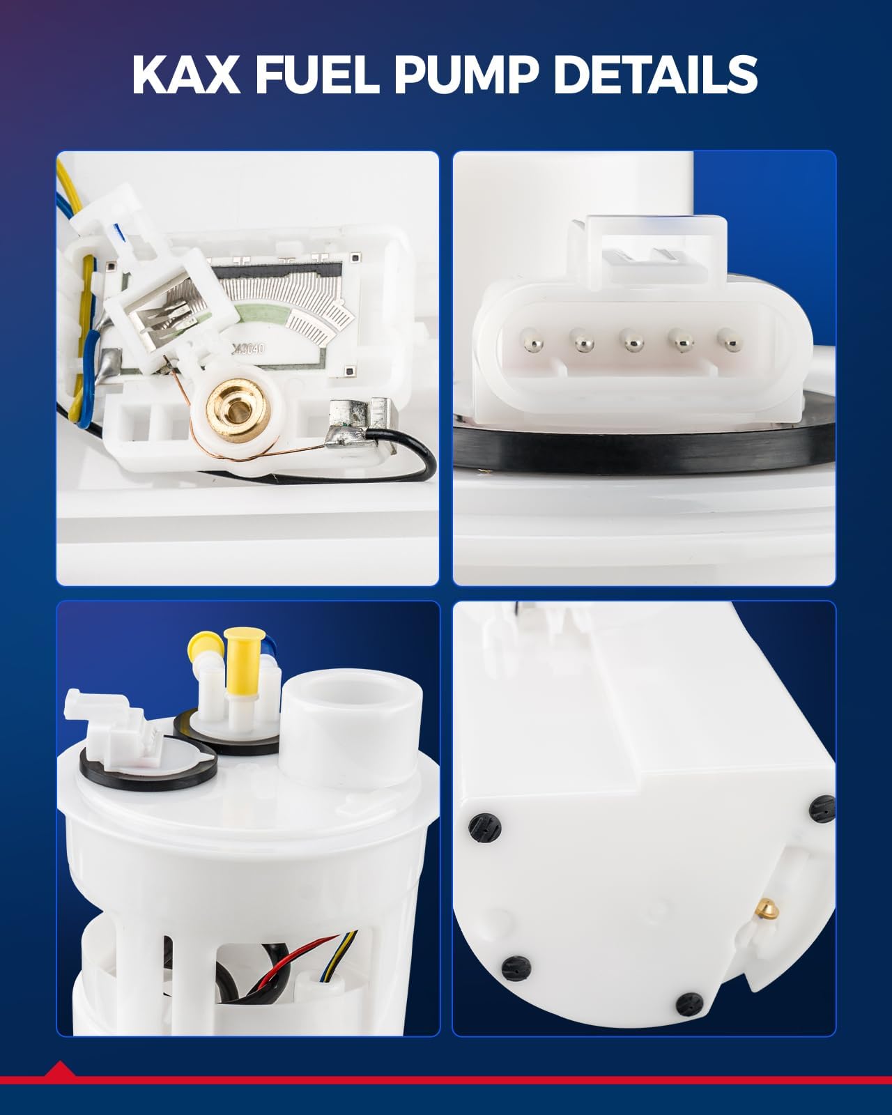 Condition photo showing New/Like New for kax electric fuel pump assembly fg0372 fit for 1991-1993 dodge d150/w150 | fit for dodge 1991-1993 d150/w150 (with 22 gallon tank;with return system),1991-1993 ramcharger 5.2l