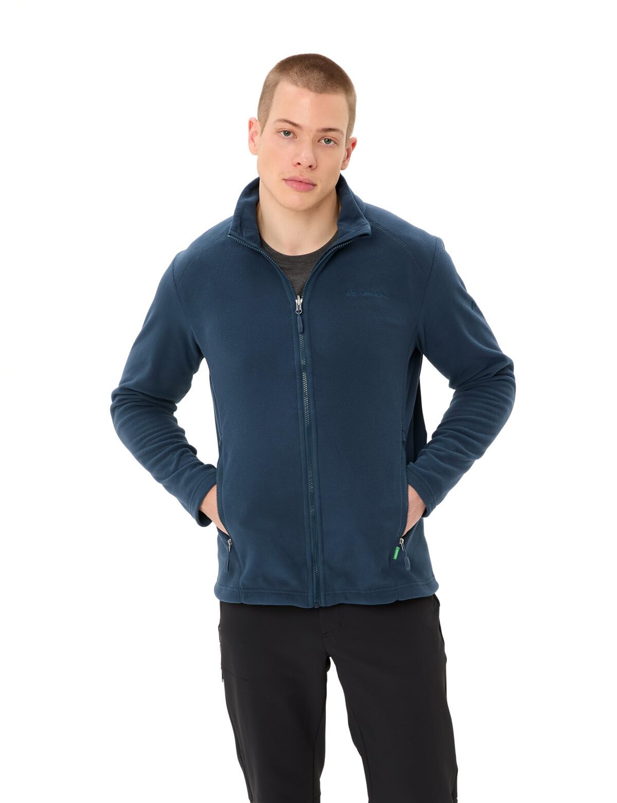 VAUDE Fleecejacke Herren Rosemoor, funktionale Fleece-Übergangsjacke aus 100% recyceltem Polyester, warme Zwischenjacke für Wandern & Freizeit 7