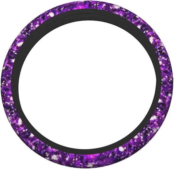 glitter car steering wheel cover
