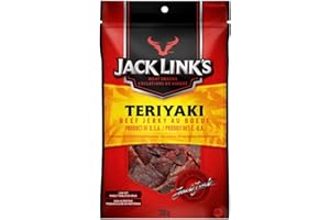 Jack Link's Meat Snacks Beef Jerky, Teriyaki, 8 Ounce by Jack Links