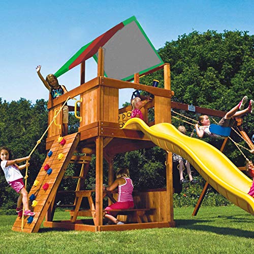 LOCOLO 52 x 89 Inch Swing Set Replacement Tarp for Play Set Outdoor