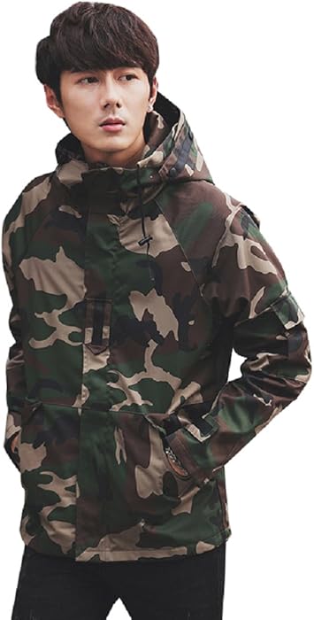 Amazon Angelo ミリタリージャケット メンズ アウター カジュアル