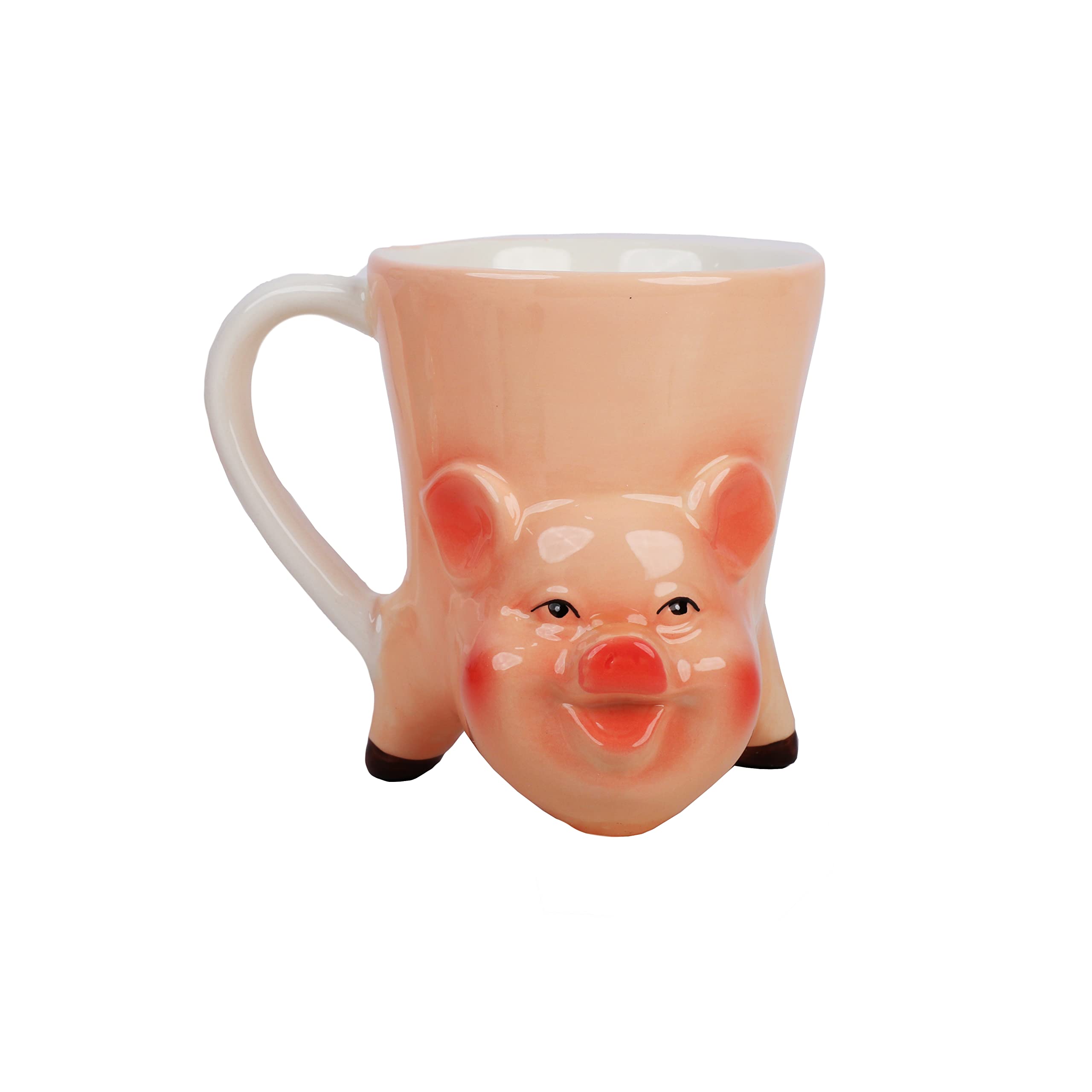 Servette Home Pig Mug 10oz Ceramic Coffee Mug