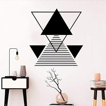Amazon Com Wall Decor Wall Stickers Murals 3d Pattern Geometry