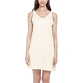 MANCYFIT Womens Full Slip Tank Top Dress Slip Sleeveless Under Dress Wide Straps