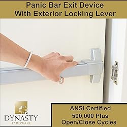 Dynasty Hardware Push Bar Panic Exit Device for