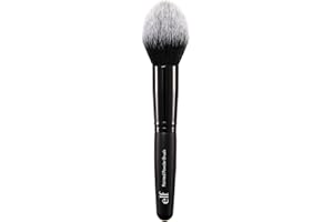 e.l.f. Pointed Powder Brush, Makeup Tool With Tapered End For Flawless Contouring & Highlighting, Vegan & Cruelty-Free