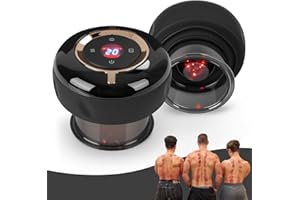 RIRC Smart Cupping Therapy Massager 2 Set, 4 in 1 Cupping Kit for Massage Therapy, Portable Electric Cupper for Targeted Pain Relief, Knots, Aches, Muscle Soreness, Circulation & Tighter Skin