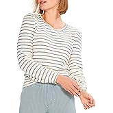 NIC+ZOE Women's Striped Oceanus Top