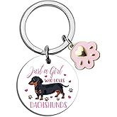 Dachshund Keychain Funny Weiner Dog Gifts for Women Dachshund Gifts Cute Weenie Dog Gift Ideas Best Dachshunds Accessories Birthday Christmas Gift for Dogs Lovers Stocking Stuffers for Dogs Lovers