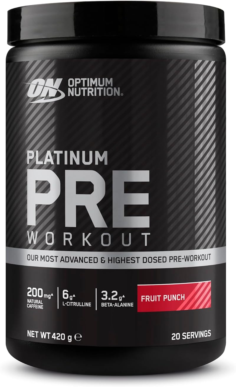 Optimum Nutrition Platinum Pre Workout Advanced Fruit Punch 420 g 20 Servings