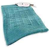 Sunbeam Heating Pad XL for Back, Neck & Shoulder Pain Relief with Auto Shut Off, 12 x 24, Teal