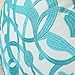CaliTime Throw Pillow Cases Pack of 2 Cotton Vintage Compass Geometric Floral Embroidered Decorative Cushion Covers for Couch Bed Sofa Farmhouse Decoration 18 X 18 Inches Turquoise Gold Gray