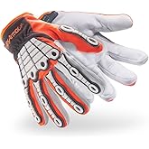 HexArmor Cut-Resistant Impact Protection Breathable Work Gloves | Chrome SLT ® Series 4073