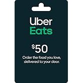 Uber Eats Gift Card $50