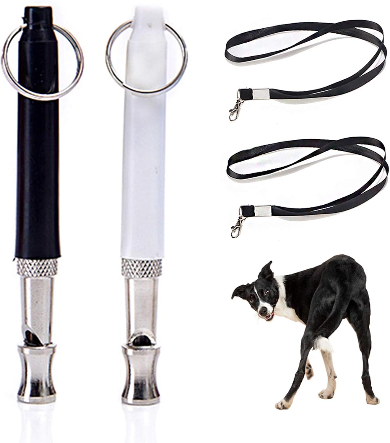 Coppthinktu Dog Whistle, Ultrasonic Dog Whistle to Stop Barking, Dog Training