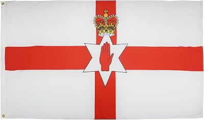 AZ FLAG Northern Ireland Flag 2x3 ft 100D Polyester with 2 Brass Eyelets