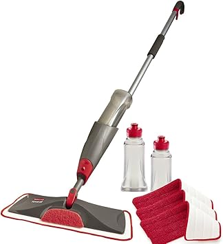 Amazon Com Rubbermaid Reveal Spray Mop Floor Cleaning Kit