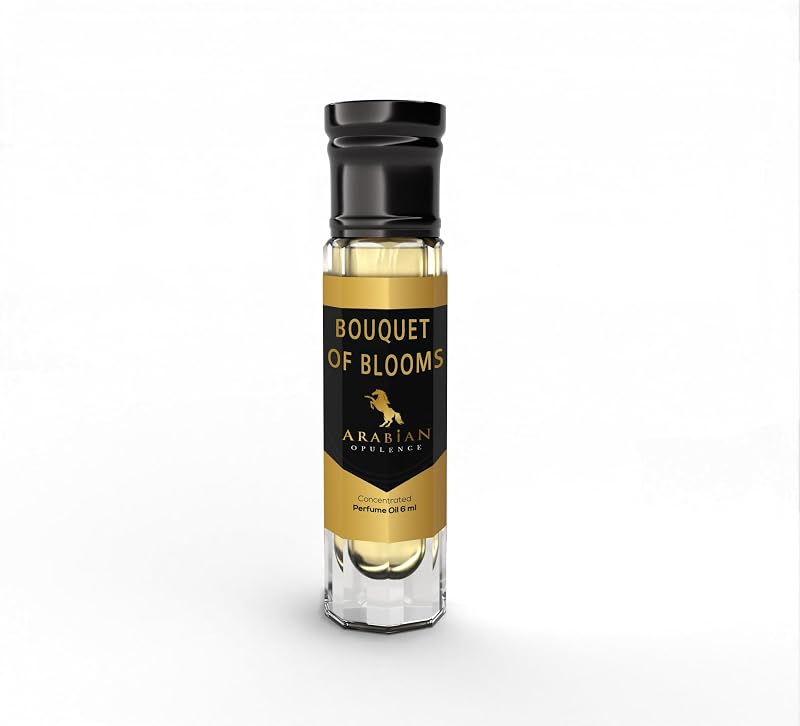 Arabian Opulence Bouquet of Blooms Perfume Oil - Floral Rose Musk 6ml