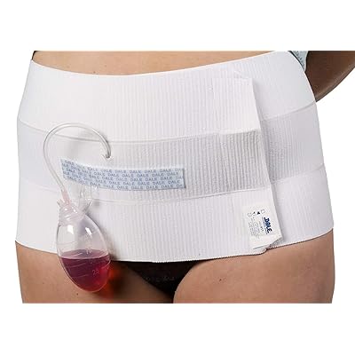 Dale Medical 411 Abdominal Binder, 3 Panel, 9" Wide, Stretches to Fit 46"-62&quot