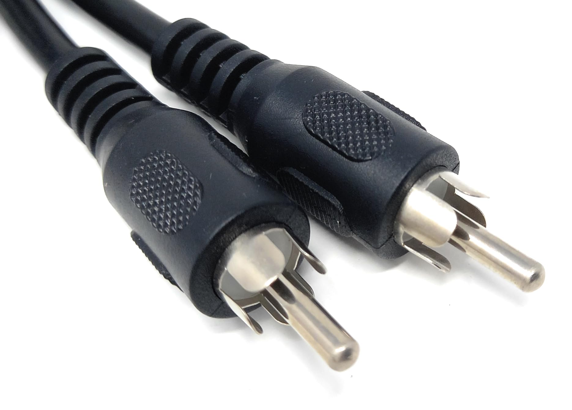 DRUT 2m Single RCA to RCA Phono Plug to Plug Audio Cable, Speaker Male to Male Lead 6.5ft