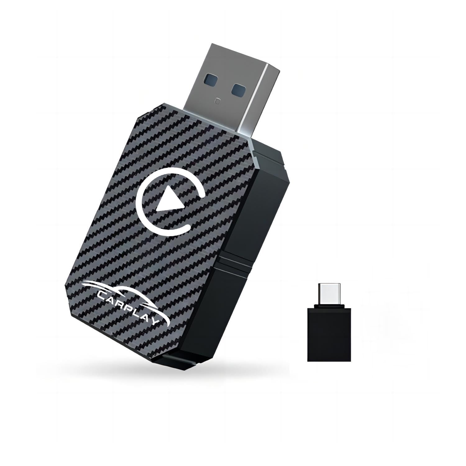 Wireless CarPlay Adapter 2025 Upgraded, Wireless CarPlay Dongle, Converts Wired CarPlay to Wireless, Plug and Play Car Play Wireless Adapter, Compatible with Cars from 2016 & iPhone iOS 12+（Black）