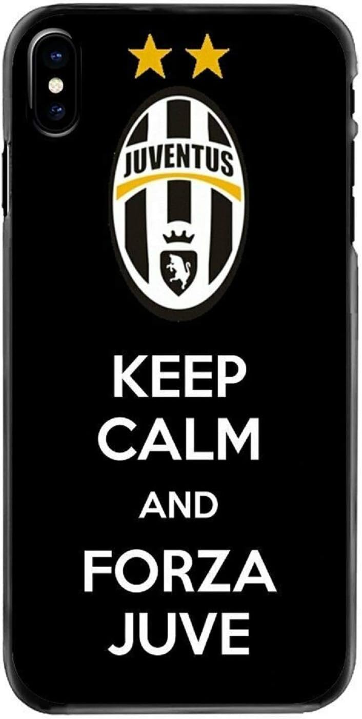 Juventus Phone case for iPhone X XR XS max Italian Juve FC Logo Team Fashion Soccer Football for iPhone 7 8 Plus Phone Case Cover (1, iPhone Xs)