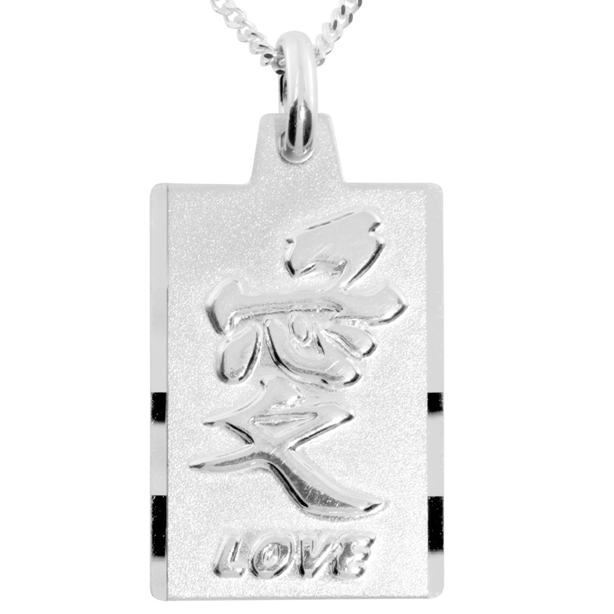 InCollections Women's and Children's Pendant 925/000 Sterling Silver with Curb Chain 42 cm 2410200022401