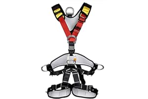 HeeJo Climbing, Safety Safe Seat Belt for Outdoor Tree Climbing, Outward Band Expanding Training Large Size,Climbing Gear