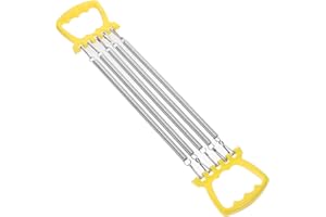 VINTORKY Portable Chest Expander with Spring Steel Rope for Children Fitness, Reliable Indoor and Outdoor